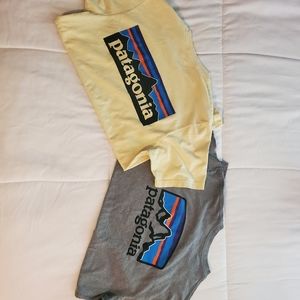 Two Patagonia t-shirts